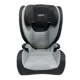 Scaun auto i-Size 100-150 cm , omologare  R129,cu isofix , gri/negru, U-Grow