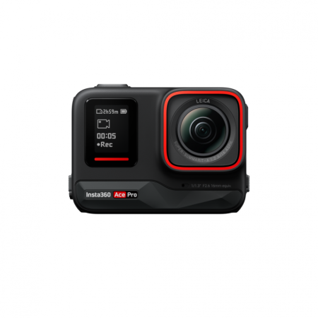 Insta360 Ace Pro Standalone, rezolutie foto "48MP, video format MP4, timp incarcare 46 min, negru