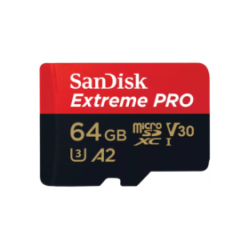 Card de Memorie MicroSDXC  SanDisk Extreme PLUS, 64GB, Clasa 10, R/W speed: up to 100MB/s/ 90MB/s, include adaptor SD (pentru te
