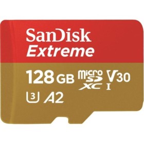 Card de Memorie MicroSDXC SanDisk, 128GB, UHS-I, Class 10, 80MB/s + Adaptor