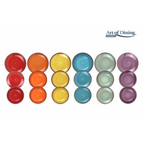 SERVICIU  MASA CERAMICA 18PCS, AQUARELLE, ART OF DINING BY HEINNER
