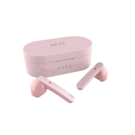 Casti Akai BTE-J10P wireless, bluetooth 5.0, 5V, roz