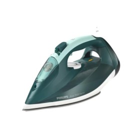 Fier de Calcat PHILIPS Seria 7000 DST7031/70, 2800W, 250g/min, 300ml, Talpa SteamGlide Plus, Verde-Alb