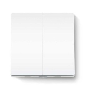 TP-LINK TAPO S220 intrerupator inteligent dublu (NECESITA HUB TAPO), Wireless: 868 MHz, incarcare maxima: 600 W LED/600W CFL/100