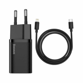 INCARCATOR retea Baseus Super Si, Quick Charge 20W, 1 x USB Type-C 5V/3A max, include cablu USB Type-C la Lightning Iphone 1m, n