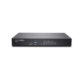 Firewall SonicWall model TZ600, porturi: 8x1-GbE, 1xLAN, 1xWAN ,throughput: 500 Mbps DPI, 200 Mbps DPI SSL, 1 slot expansiune, 1