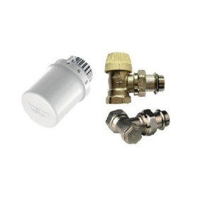 Set Robinet Honeywell VTL3030ES15 complet Set  T3019 +V2030ESX15 + V2430E0015A cu etansare pe O-ring, Cuprinde: 1*cap termostat 