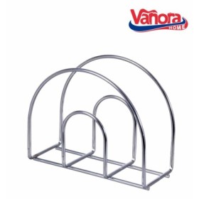 SUPORT SERVETELE CROMAT 14 x 11 x 4 CM, VANORA HOME
