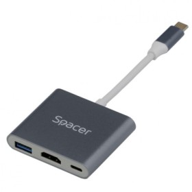 Compatibil cu brand - universal Conectare docking la PC/NB - USB Type-C Porturi USB - USB 3.0 (USB 3.1 gen 1) x 1 USB Type-C x 1