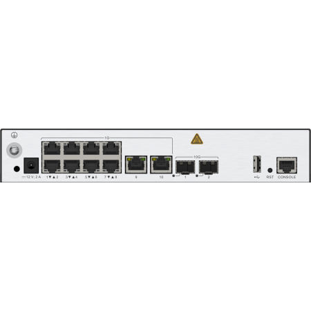ACCESS CONTROLLER AC6508 MAINFRAME 10P GB, 2P 10GB SFP+, ADAPTOR AC/DC