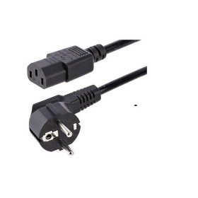 External Power Cable, European AC Power Cable, 250 V, 10 A, 3 m, 3 x 1.0 mm ^ 2 Black, PFSM, H05VVF 3 x 1.0 mm ^ 2B, C13SF