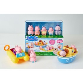 JUCARIE DE BAIE, BARCA SI FAMILIA PEPPEI PIG, TOMY