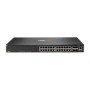 HPE Aruba Networking CX 6300F 24-port 1GbE Class 4 PoE and 4-port SFP56 Switch