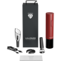 Prestigio Valenze, smart wine opener, simple operation with 2 buttons, aerator, vacuum stopper preserver, foil cutter, opens up 