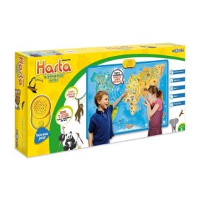 HARTA INTERACTIVA CU ANIMALE, MOMKI