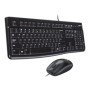 Kit Logitech MK120, tastatura cu fir standard, USB 2.0, mouse optic numar butoane/rotite scroll 3/1, negru