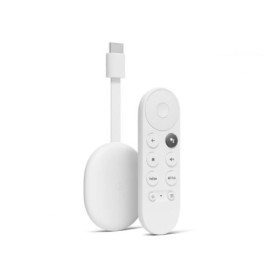Google Chromecast 4, Google TV, 4K, Snow