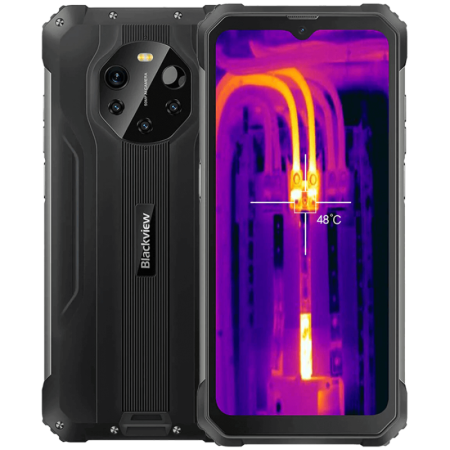 Blackview Rugged BL8800 Pro 8GB/128GB, 6.58-inch FHD+ 1080x2408 IPS, Octa-core, 16MP Front/2x2MP+5MP+50MP Back Camera, FLIR ther