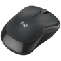 Mouse Logitech M240 Silent Graphite, rezolutie 1000 DPI, conectare wireless, interfata USB, gri