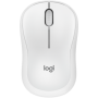 Mouse Logitech MK240 Silent Wireless, optic, interfata Bluetooth, rezolutie 1000 DPI, alb