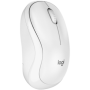 Mouse Logitech MK240 Silent Wireless, optic, interfata Bluetooth, rezolutie 1000 DPI, alb