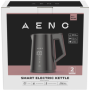 AENO Electric Kettle EK7S Smart: 1850-2200W, 1.7L, Strix, Double-walls, Temperature Control, Keep warm Function, Control via Wi-
