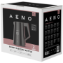 AENO Electric Kettle EK7S Smart: 1850-2200W, 1.7L, Strix, Double-walls, Temperature Control, Keep warm Function, Control via Wi-