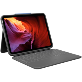LOGITECH Rugged Folio for iPad (10th gen) - OXFORD GREY - US - INTNL-973