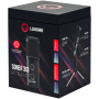 LORGAR Soner 313, Gaming Microphones, Black, USB condenser microphone with Volume Knob & Echo Kob, including 1x Microphone, 1 x 