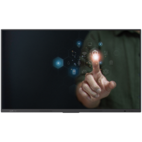 PRESTIGIO SOLUTIONS Multiboard 65" Light Series UHD 4K, Android 13, Dual Wi-Fi, 40TP, touch pen