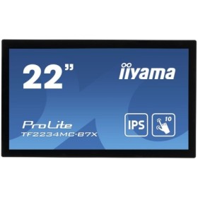 IIYAMA Monitor 21,5" PCAP Bezel Free 10P Touch with Anti-Fingerprint coating, 1920x1080, IPS panel, VGA, DisplayPort, HDMI, 305c