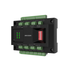 Door control modul Hikvision DS-K2M002X:  -Supports 2 door control. It can connect with access controller via RS-485 -Connects w