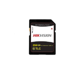 Hikvision SD card 256GB AE-MW3SD1(TLC/256G) - storage medium: TLC particles - Long reading and writing times: more than 1000 cyc
