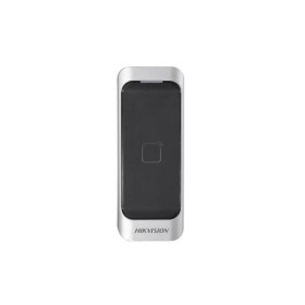 Cititor card Hikvision DS-K1107AM, citeste carduri Mifare 13.56 MHz, distanta citire: ≤ 50 mm, RS-485, Wiegand (W26/W34) protoco