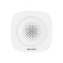 Sirena interior wireless AX PRO Hikvision DS-PS1-I-WE(Blue Indicator) 868MHz two-way Tri-X wireless technology, distanta comunic