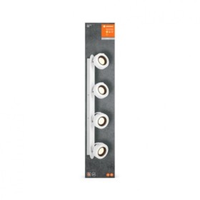 Spot LED cvadruplu ajustabil Ledvance DECOR VENUS, 21W, 2000 lm, lumina calda (3000K), IP20, 695mm, Alb, clasa energetica F