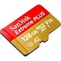 Card de Memorie MicroSDXC SanDisk Extreme PLUS, 128GB, Clasa 10, R/W speed: up to 100MB/s/ 90MB/s, include adaptor SD (pentru te