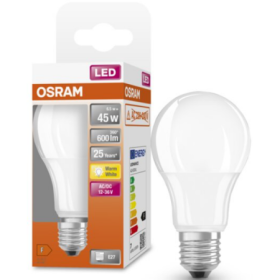 Bec LED Osram Classic A60, E27, 12-36V AC/DC, 6.5W (45W), 600 lm, lumina calda (2700K), nu functioneaza la 220-240V