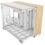 Carcasa CORSAIR 2500X Micro ATX Dual Chamber White/Bamboo Wood