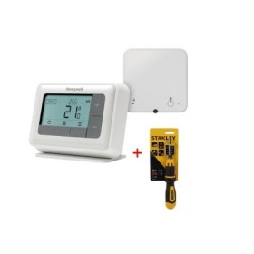 Termostat T4R wireless Honeywell Resideo Y4H910RF4072, dual on/off TPI – OpenTherm, functie de incalzire/racire, mod Vacanta (Ho