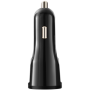 CANYON car charger C-033 2.4A/USB-A built-in Lightning Black