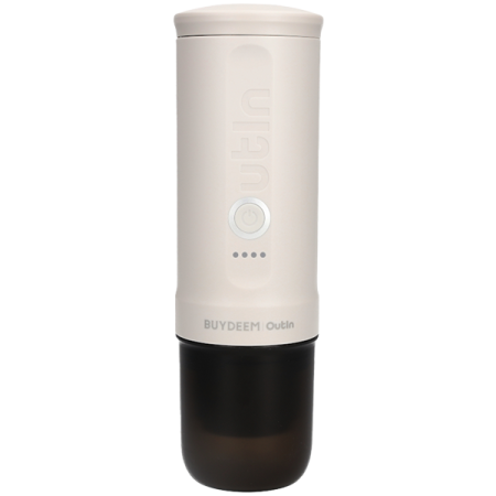 BUYDEEM Nano Espresso Machine, model OTEM-01, color Oat White