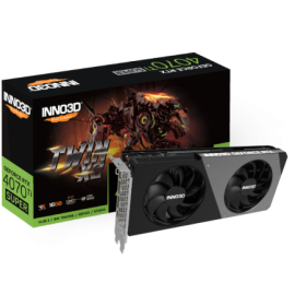 INNO3D GEFORCE RTX 4070 Ti SUPER TWIN X2 16GB GDDR6X 256bit, 2610MHz / 21Gbps, 3x DP, 1x HDMI, 2,5 slot, 2 fan