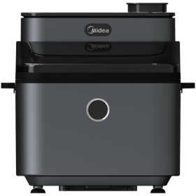 Air fryer, 7.3L big capacity, 1700W strong power, dual taste functions creates Juicy & Crispy flavor, one touch to kick-start 8 