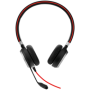 JABRA EVOLVE 40 UC Stereo USB Headband, Noise cancelling, USB and 3.5 jack connectivity, with mute-button and volume control on 