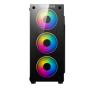 Carcasa PRO GAMING ELEMENT Mid Tower ARGB Negru