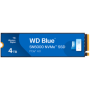SSD WD Blue SN5000 4TB M.2 2280 PCIe Gen4 x4 NVMe QLC, Read/Write: 5500/5000 MBps, IOPS 690K/900K, TBW: 1200