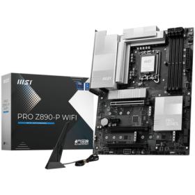 Placa de Baza MSI PRO Z890-P WIFI LGA 1851, 4x DDR5, 1x HDMI 1x DP 1x DP Type-C, 3x PCIE x16 1x PCIE x1, 4x M.2, 4x SATA 6GB/s, 