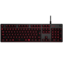 Tastatura mecanica cu fir Logitech G413 SE Corded, swtich Kailh, interfata USB, 435 x 127 x 36.3 mm, 6-key rollover, negru