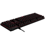 Tastatura mecanica cu fir Logitech G413 SE Corded, swtich Kailh, interfata USB, 435 x 127 x 36.3 mm, 6-key rollover, negru
